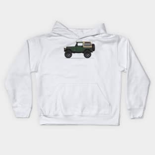 Green TJ Kids Hoodie